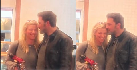 ¿Ya terminaron? Captan a Ben Affleck con exnovia comprando zapatos en un centro comercial 