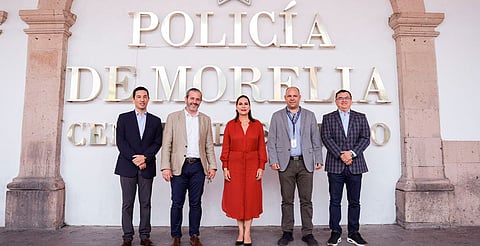 La reunión tuvo lugar en las instalaciones del Juzgado Cívico del Centro Histórico de Morelia
