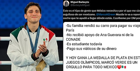 Le repondrán carro que vendió para ir a los Olímpicos al boxeador Marco Verde 