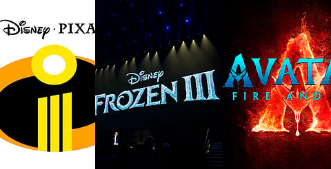 Anuncia Disney: Los Increíbles 3, Frozen 3, Moana 2, Zootopia 2, Avatar 3 y más 