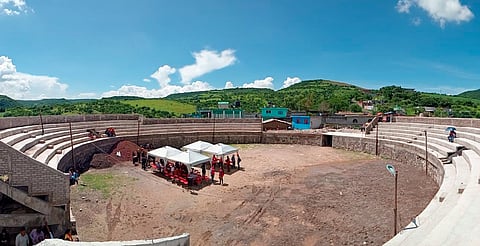 Remodelan Plaza de Toros de Cañada del Herrero en Tarímbaro