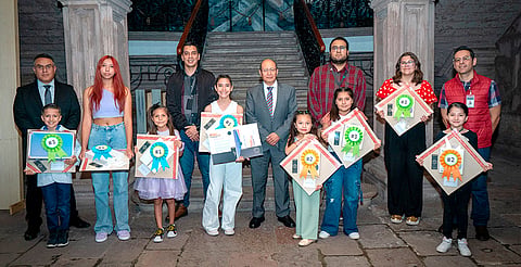 Poder Judicial de Michoacán entregó premios a ganadores del primer concurso de dibujo