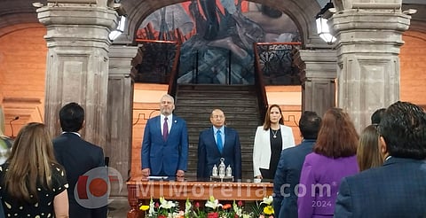 Poderes en Michoacán conmemoran 200 años de la instalación del Superior Tribunal de Justicia