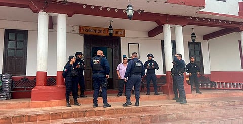 Guardia Civil acuerda trabajo conjunto con Policía Comunal de San Ángel Zurumucapio
