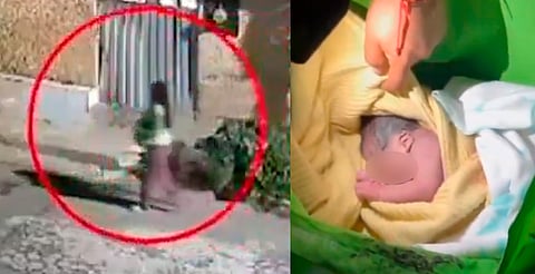 Abandonan a recién nacido en bolsa de supermercado; fue rescatado [VIDEO]