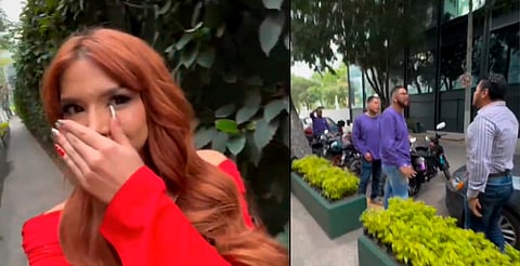 Yeri Mua se mete en pelea callejera y termina regañada [VIDEO] 