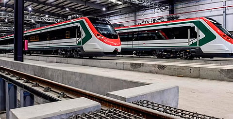 AMLO inaugura estación Santa Fe del Tren interurbano México-Toluca