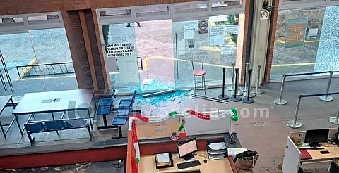 Sujeto dispara contra oficinas del Registro Público de la Propiedad, en Morelia 