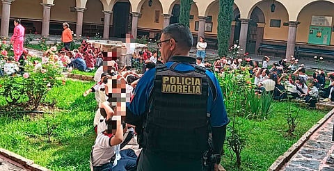 Policía Morelia participa en simulacro nacional en coordinación con Protección Civil y Bomberos 