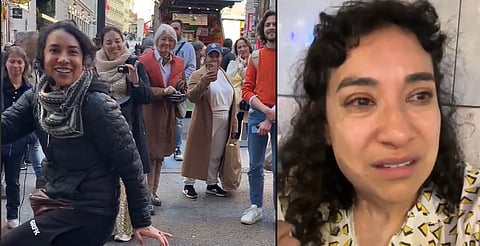 Detienen a Flor Amargo en España; con lágrimas en los ojos lo cuenta [VIDEO]