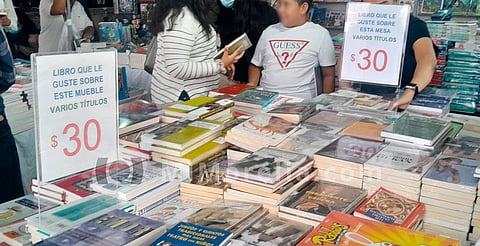 Libros desde $30, en la Feria Internacional del Libro de Morelia 