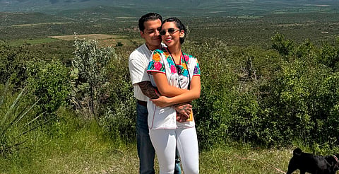 ¡Vivan los novios! Ángela Aguilar y Christian Nodal celebran dos meses de casados [FOTOS]