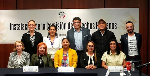 Encabeza Celeste Ascencio instalación de la Comisión de Derechos Humanos en el Senado