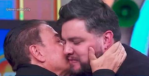Así fue el emotivo reencuentro de Mario Bezares y Paul Stanley [VIDEO]