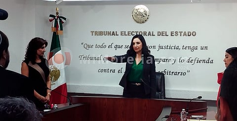 Alma Bahena asume por segunda ocasión la presidencia del TEEM