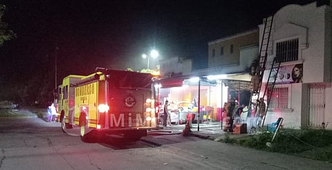 Fue tortillería la que se incendió esta noche en Villas del Pedregal, Morelia