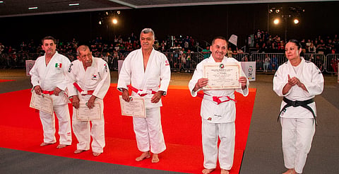 Federación de Judo reconoce a judokas en torneo nacional