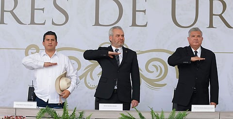 Mártires de Uruapan, ejemplo heroico en la defensa de la soberanía nacional: Bedolla