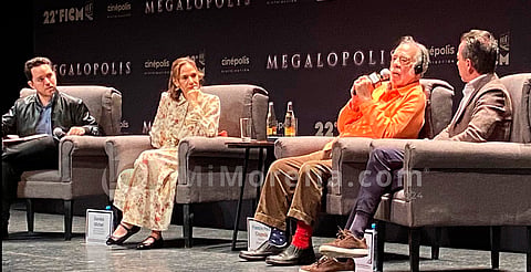 Coppola y el reto con Megalópolis: "Soy como un cepillo eléctrico, trabajaré hasta que me apague"