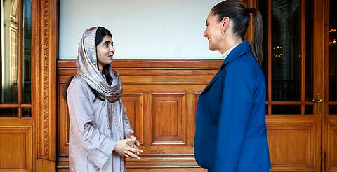 Sheinbaum se reúne con Malala Yousafzai en Palacio Nacional [VIDEO]