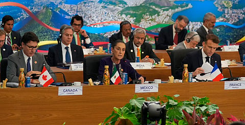 Sheinbaum destaca relaciones con Biden y Trudeau en el G20