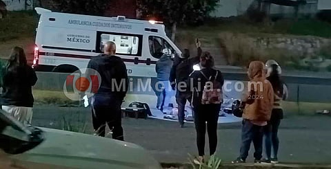 Motociclista gravemente herido en choque sobre la avenida Madero de Morelia 