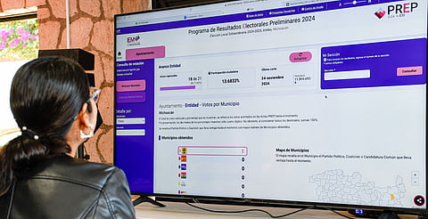 IEM realiza segundo simulacro del PREP como preparativo para elecciones extraordinarias de Irimbo 