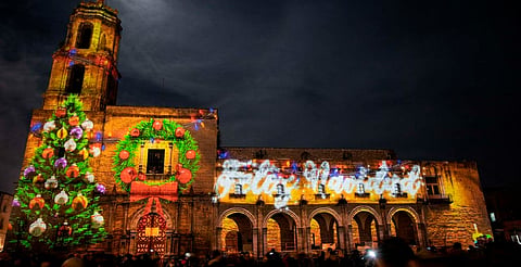Show de luces de catedral de Morelia y videomapping tendrán temática navideña