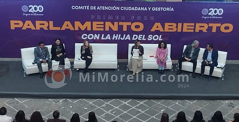 Brissa Arroyo anuncia serie de 10 foros de "parlamento abierto" en el Congreso de Michoacán