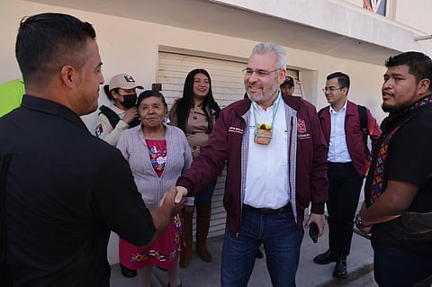 San Matías tendrá más recursos para obra y seguridad en 2025: Bedolla