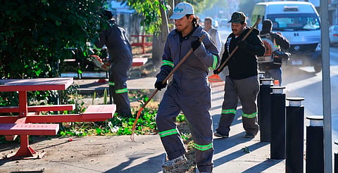 15 mil hogares se han visitado en la promoción del barrido del frente de casas y negocios