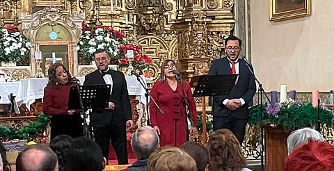 Templo de las rosas, escenario del tercer concierto del XII Festival Navideño de Música de Morelia 