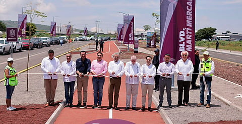 Gobierno estatal transformó movilidad en La Piedad con bulevar Martí Mercado