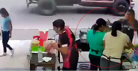 Tras discusión, mujer arroja aceite caliente a cocinera en Veracruz [Video]