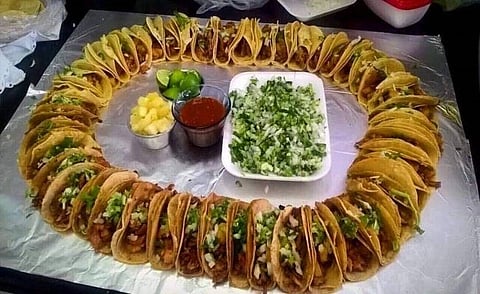 Una tradición de sabor, prueba la Rosca de tacos, en Morelia 
