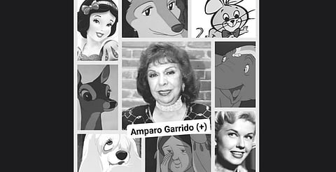 Televisa: muere la primera gran actriz Amparo Garrido, voz de Blancanieves