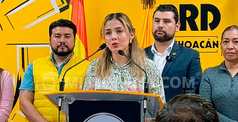 Brissa Arroyo no descarta interés en dirigir al PRD Michoacán 