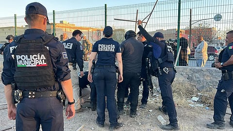 Autoridades mexicanas y estadounidenses encuentran túnel en la frontera de Ciudad Juárez