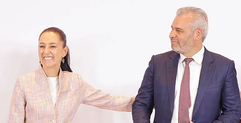 Respalda Bedolla iniciativas de Sheinbaum para prohibir la reelección y nepotismo