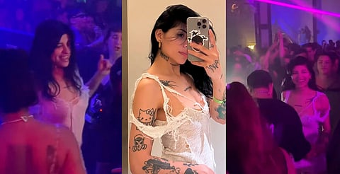 Cazzu fue captada de fiesta con su entrenador, especulan nuevo romance