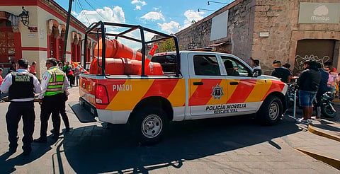 Retiran 2 puestos ambulantes en centro de Morelia; no contaban con permiso correspondiente