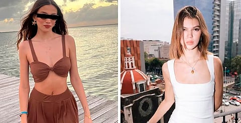 Revelan capturas de pantalla donde presuntamente Marianne "N" seguía a Valentina Gilabert días antes 