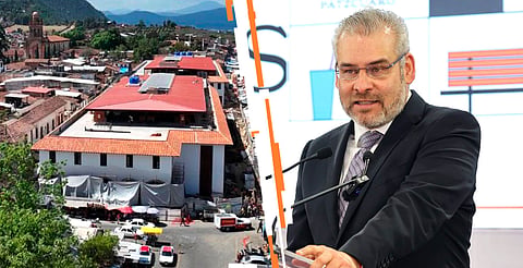 En 40 días se inaugura el nuevo mercado de Pátzcuaro: Bedolla
