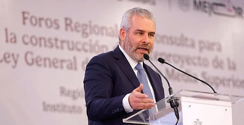 La educación es la esperanza de la transformación: Bedolla
