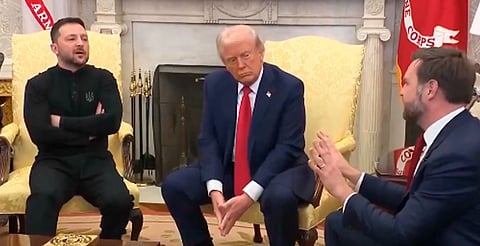 Trump confronta a Zelenskyy presidente de Ucrania y cancelan acuerdo