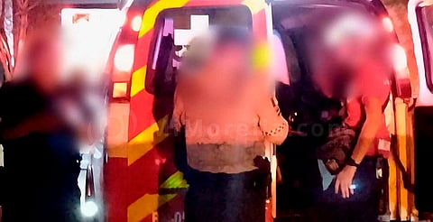 Peatón es atropellado por vehículo en Calzada La Huerta de Morelia 