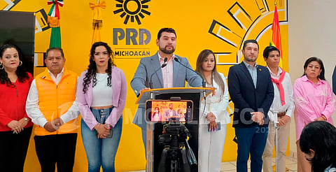 Morelia, Parácuaro y Uruapan, pendientes de conciliación en dirigencia municipal: PRD