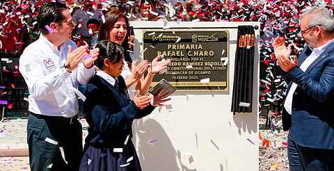 Se transforma la educación en Michoacán con más de mil 900 obras de Bedolla: SEE