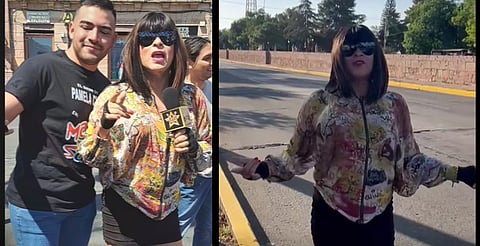 Pamela Chup está grabando en Morelia; "¡qué feo caso!"
