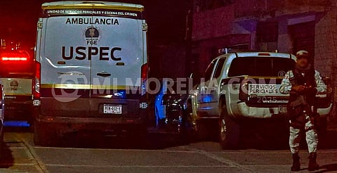 Ataque armado en Morelia deja dos muertos y un herido en avenida Quinceo